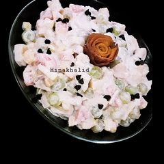 A picture of Creamy Fruit salad.