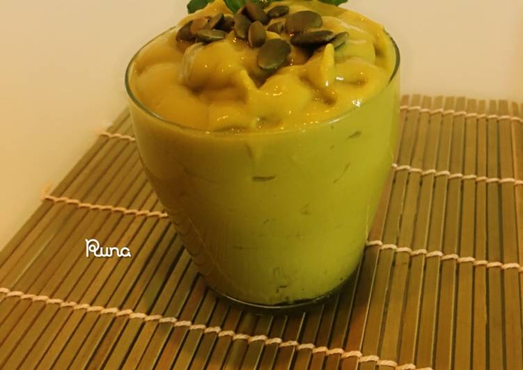 Easiest Way to Make Super Quick Homemade Mango Avocado Smoothie