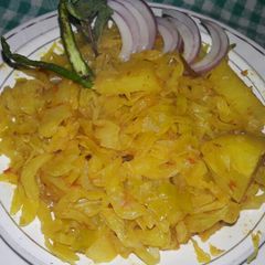 A picture of Patta gobhi ki sabji.