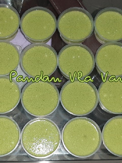 Foto resep Puding Pandan Vla Vanilla