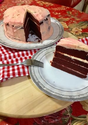 Foto resep Moist red velvet ❤️