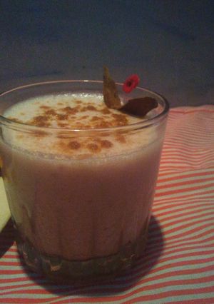 Una foto de Smoothie de manzana
