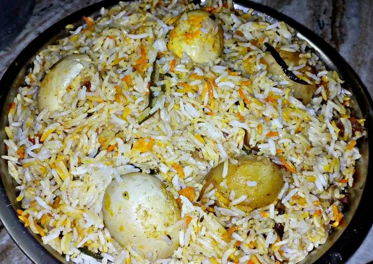 Recipe of Speedy Egg Biriyani