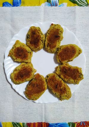 Foto de Bolinho de grão-de-bico vegano