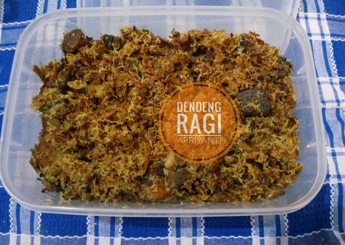 Dendeng Ragi (Daging Sapi serundeng)