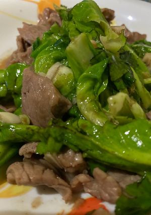 Foto resep Brussel sprout mix beef (cuciwis mix slice beef)