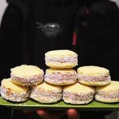 Una foto de Alfajores de maicena