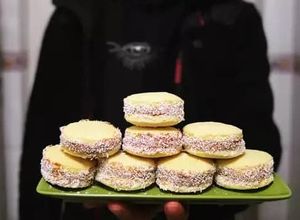 Una foto de Alfajores de maicena