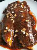 Enmoladas de plátano macho