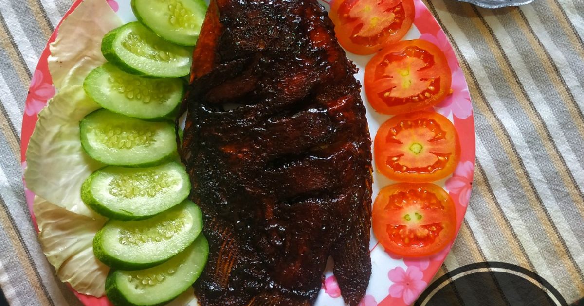 Gurame Bakar Kecap Simpel