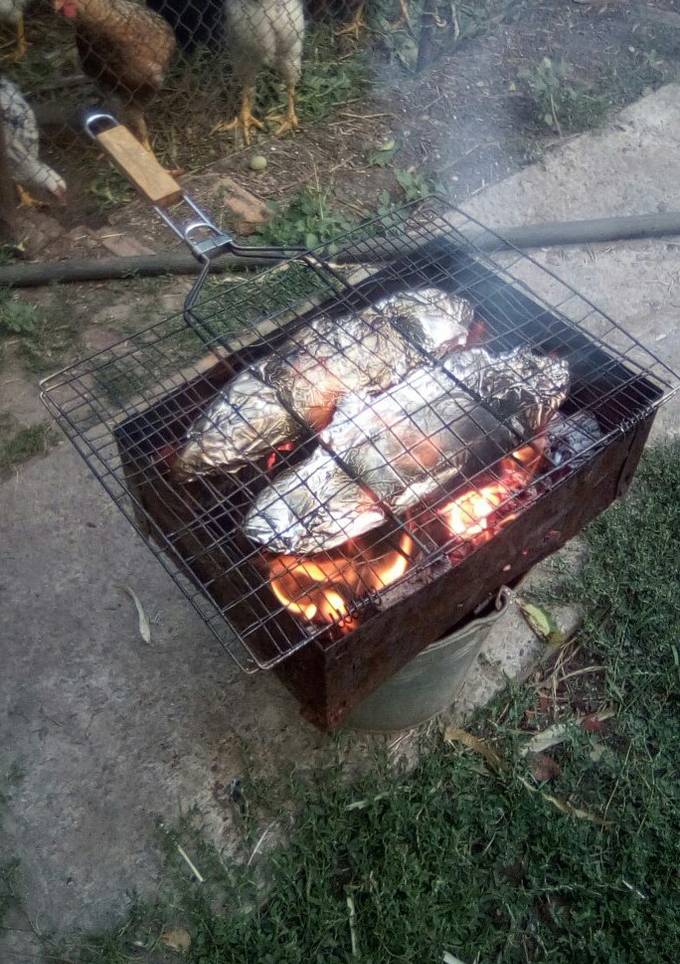 Скумбрия в фольге🐟