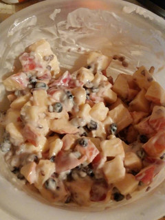 A picture of Apple Salad.