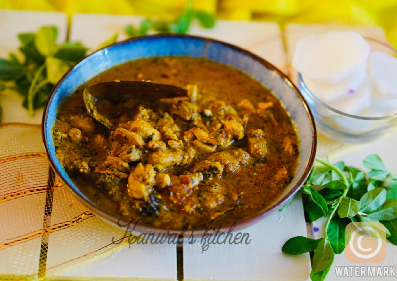 Punjabi fenugreek chicken instant pot