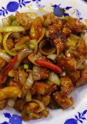 Foto resep Tumis dada ayam