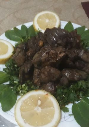 صورة لوصفة قلوبات الدجاج بنكهة المشوية