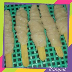 A picture of Soya chaap sticks.