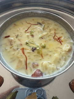 A picture of Rice Kheer Pudding 🍮.