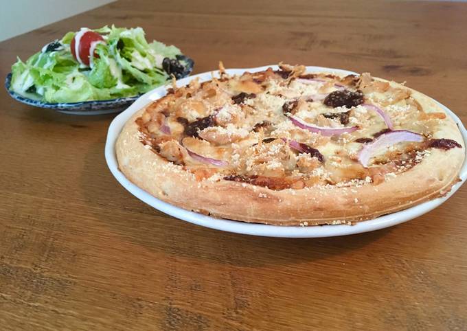 Simple Way to Prepare Any-night-of-the-week BBQ Chicken Pizza