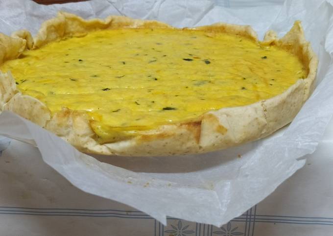 Quiche vegetariana Thermomix TM6 Receta de LTM6- Cookpad