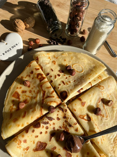 Une photo de Crêpes sucrées