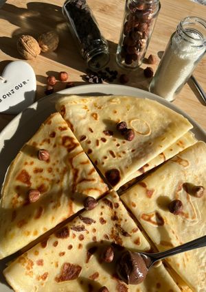 Une photo de Crêpes sucrées