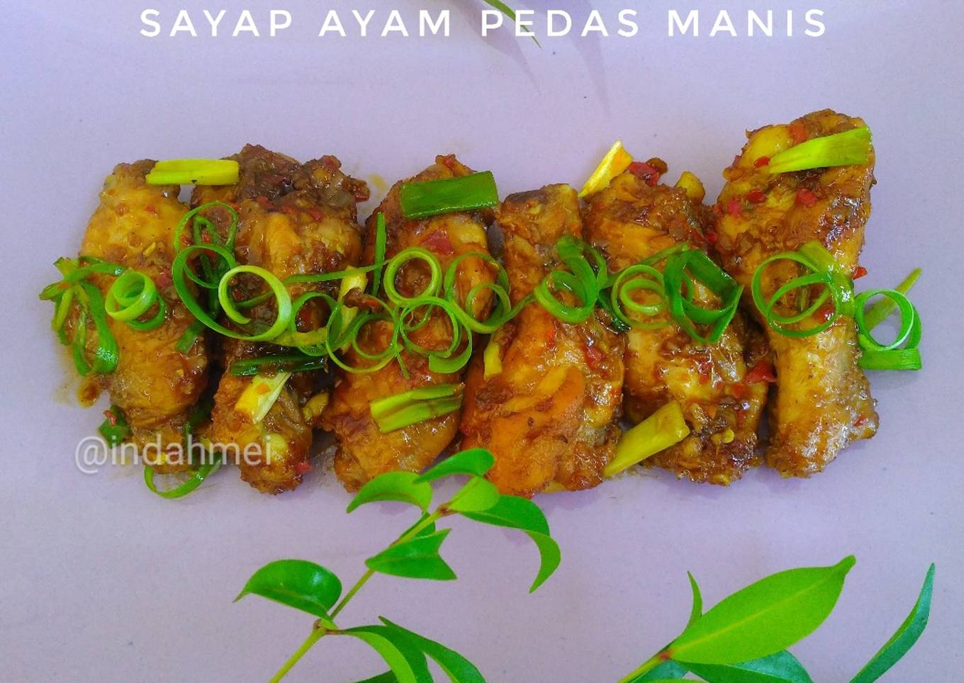 Sayap Ayam Pedas Manis