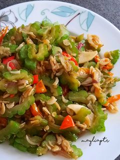 Foto resep Oseng pedas pare rebon