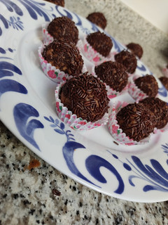 Una foto de Trufas de chocolate
