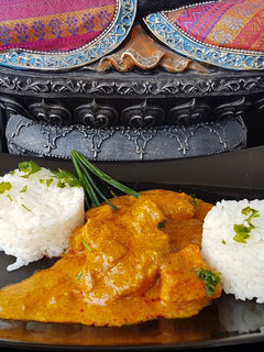Una foto de Pollo al curry estilo hindú (light)
