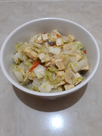 Langkah Gampang Menyiapkan Resep Tumis sawi putih tahu yang Enak Banget Anti Ribet, Mantap