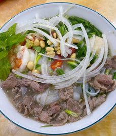 phở gầu bò