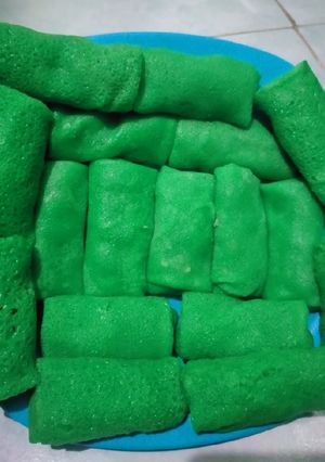 Foto resep Dadar gulung isi kelapa
