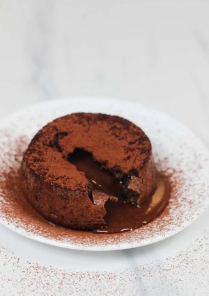 A picture of Airfryer Molten Lava Cake.