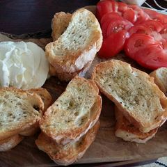A picture of Italian snack.