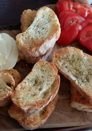 A picture of Italian snack.