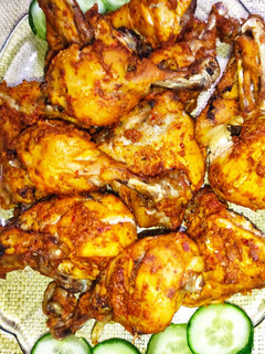A picture of Chicken Steam And Baked Roast 😋.