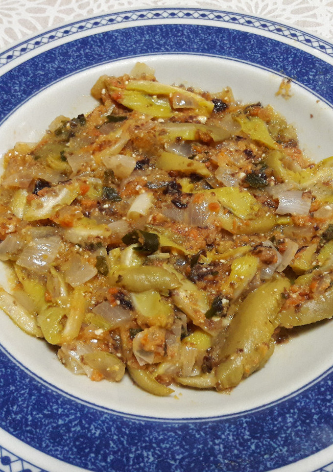 Una foto de "Tinga de pollo mejicana" sin gluten y vegana 🇲🇽🍗