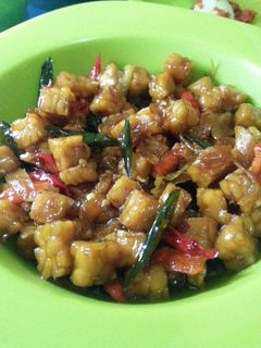 Foto resep Tempe pedas manis