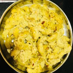 A picture of Baked pasta.