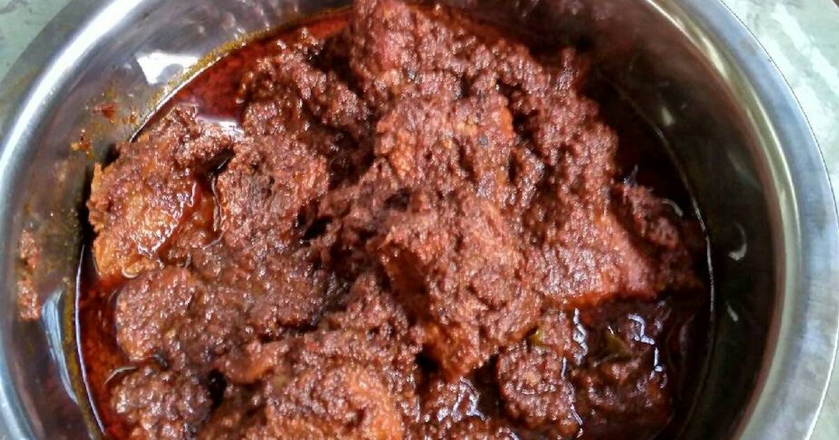 Resep Rendang Padang with serundeng oleh Mrs. Indah Ruddy 