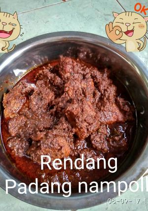 Foto resep Rendang Padang with serundeng