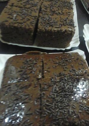 Una foto de Bizcochuelo de chocolate
