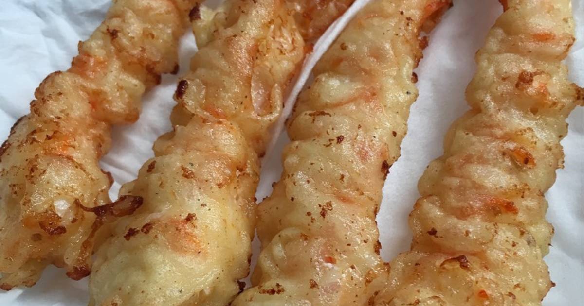  Resep  Udang goreng  crispy  tidak melengkung oleh 