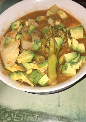 Una foto de Mi sopa de verduras