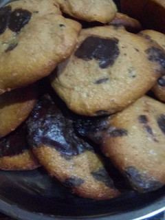 A picture of Chocolate chip cookies.