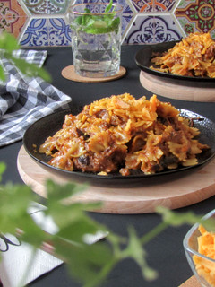 🧀One Pot Cheeseburger Nudeln mit Pulled Pork Rezepthauptbild