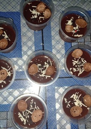 Foto resep Puding Chocolate Cup