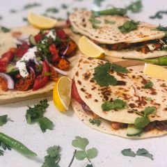 A picture of Tandoori Chicken Naan Fold Over.