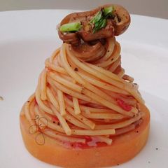 Mushroom Spaghetti A picture of Mushroom Spaghetti.