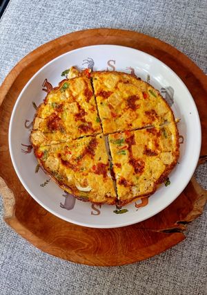 Foto resep Spicy Omelette Tempe